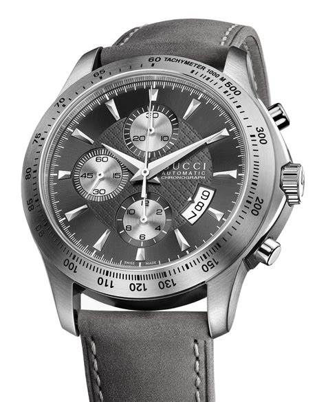 gucci mens automatic watch|Gucci watch automatic chronograph.